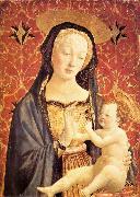 DOMENICO VENEZIANO Madonna and Child drre USA oil painting artist